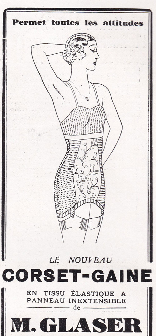 1965 Glamorise Waist Cincher - Corset Girdle Underwear Shapemaker - Print  Ad Art